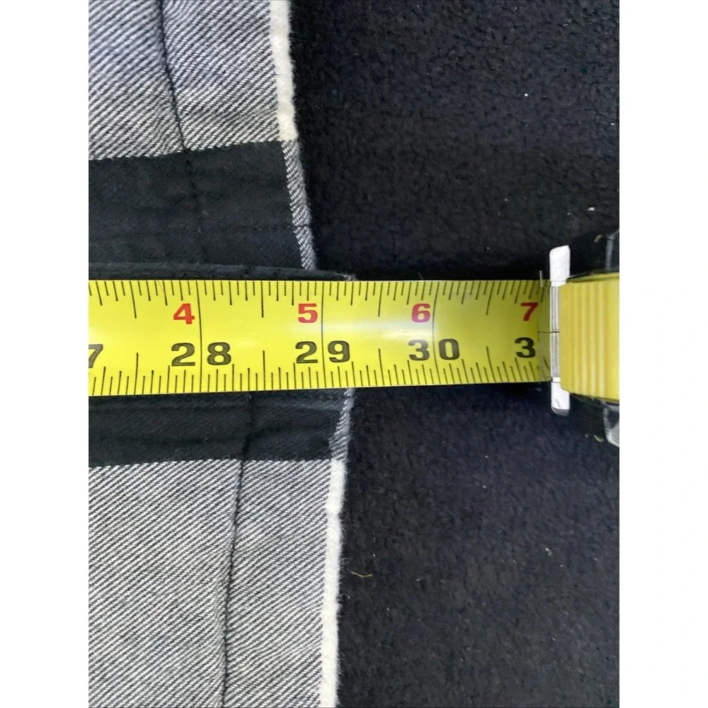 Duluth Trading Fleece Lined Flannel Shacket Womens XXL Jacket FlapJack Plaid - Picture 13 of 13